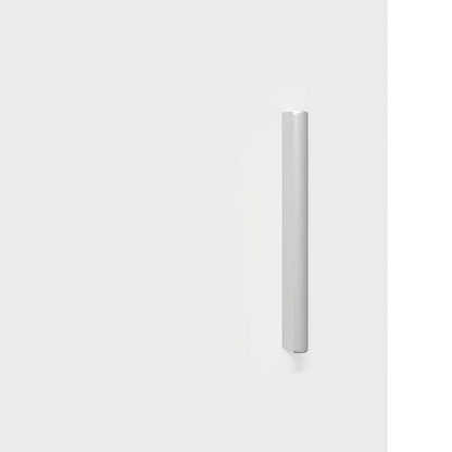 Armadio in Legno Bianco Lucido 50 x 29 x 100 cm