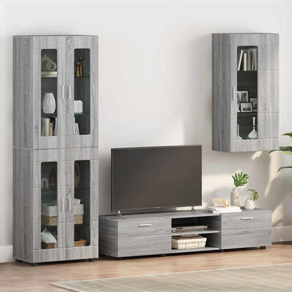 Armadio in Legno Grigio Sonoma 50 x 29 x 100 cm