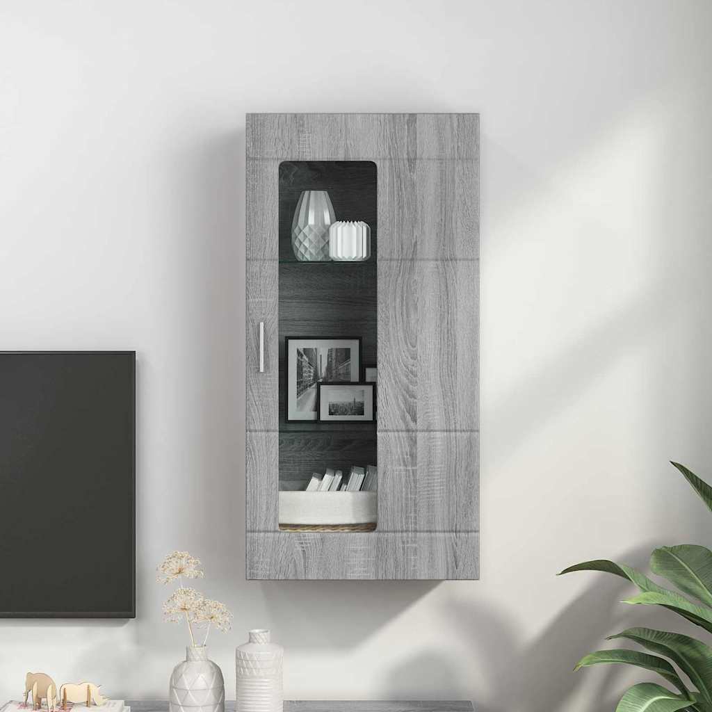 Armadio in Legno Grigio Sonoma 50 x 29 x 100 cm
