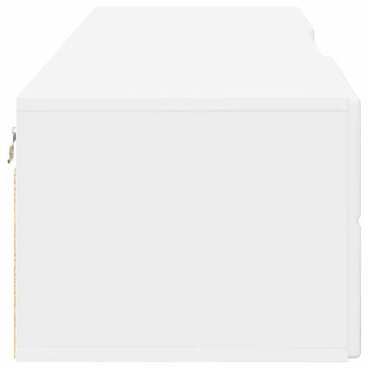 Armadio in Legno Bianco 150 x 39 x 30 cm Legno multistrato