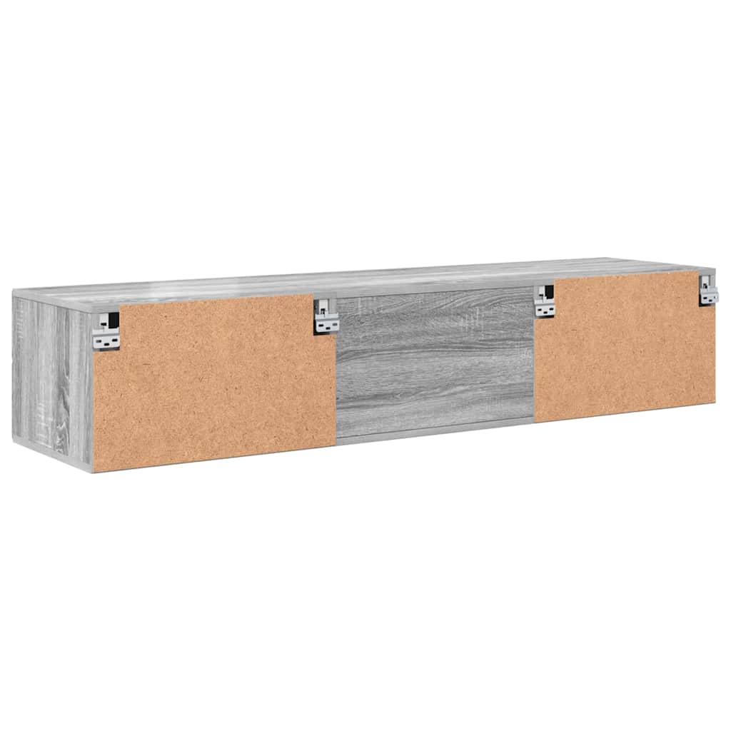 Armadio in Legno con cassetto Grigio Sonoma 150 x 39 x 30 cm