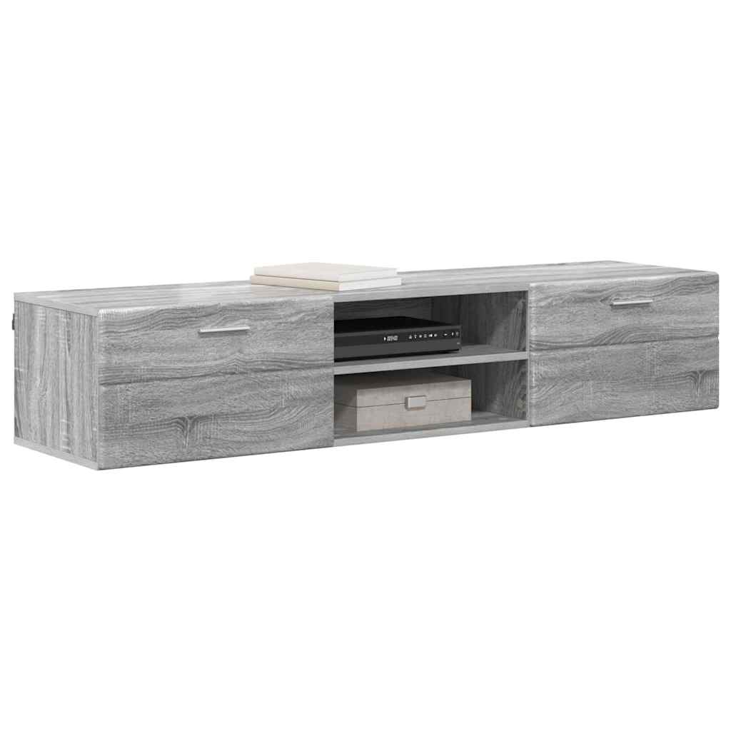 Armadio in Legno con cassetto Grigio Sonoma 150 x 39 x 30 cm