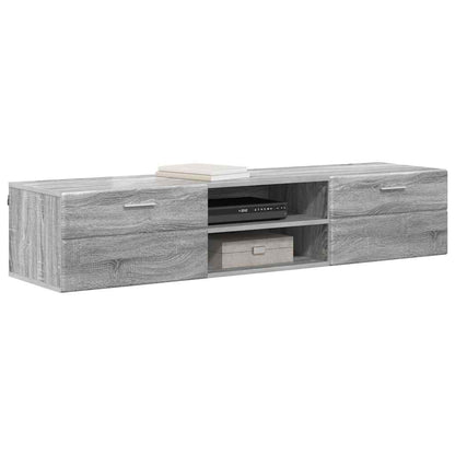 Armadio in Legno con cassetto Grigio Sonoma 150 x 39 x 30 cm