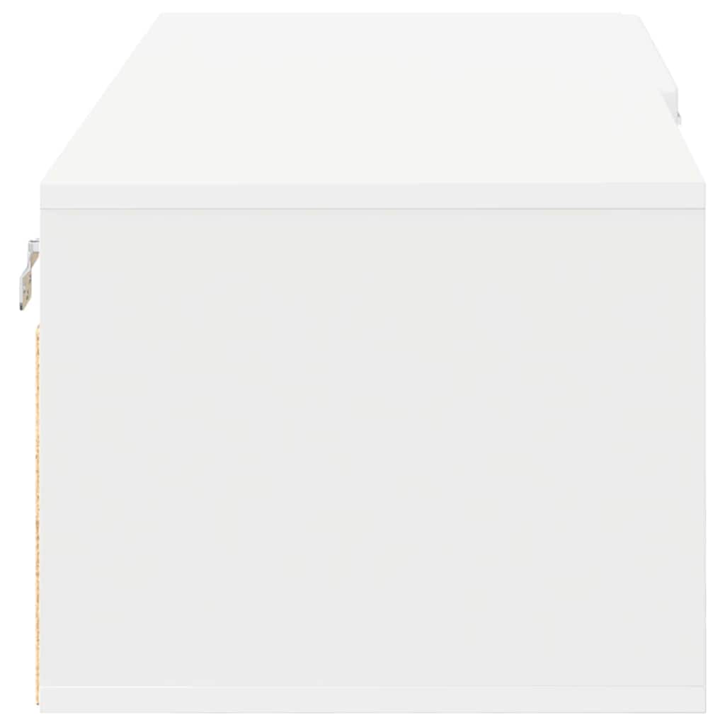 Armadio in Legno Bianco 100,5 x 39 x 30 cm Legno multistrato