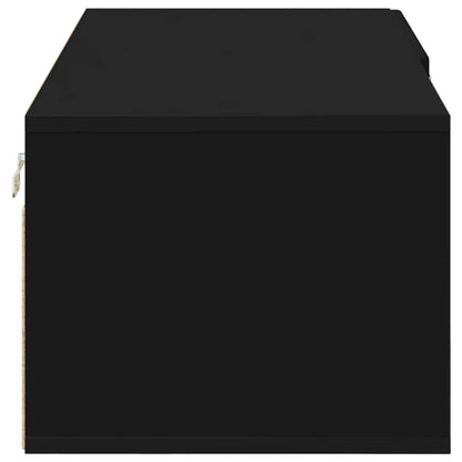 Armadio in Legno Nero 100,5 x 39 x 30 cm Legno multistrato