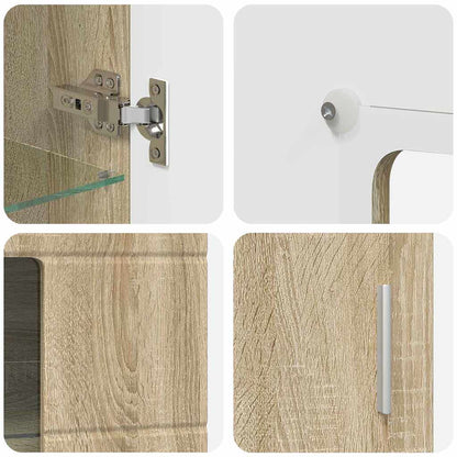 Credenza Rovere Sonoma 55,5 x 29 x 100 cm Legno multistrato