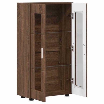 Credenza Rovere Marrone 55,5 x 29 x 100 cm Legno multistrato