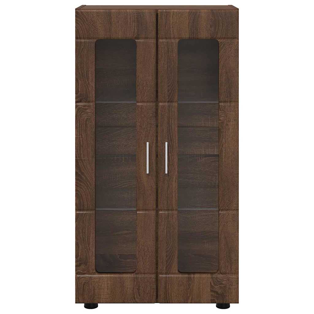 Credenza Rovere Marrone 55,5 x 29 x 100 cm Legno multistrato