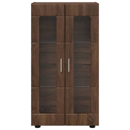 Credenza Rovere Marrone 55,5 x 29 x 100 cm Legno multistrato