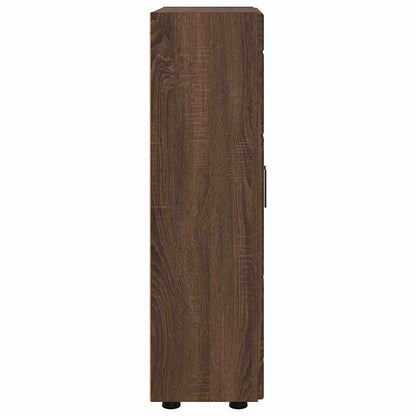 Credenza Rovere Marrone 55,5 x 29 x 100 cm Legno multistrato