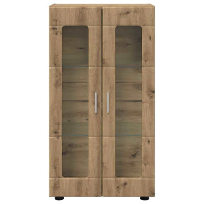 Credenza con lo scaffale Rovere artigianale 55,5 x 29 x 100 cm