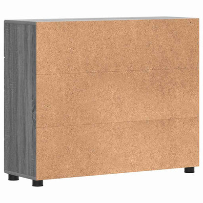 Armadio in Legno con cassetto Grigio Sonoma 88,5 x 30,5 x 73 cm
