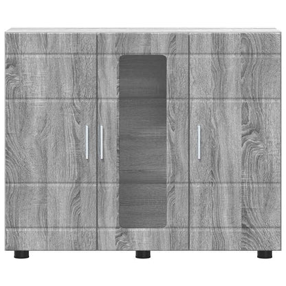 Armadio in Legno Grigio Sonoma 88,5 x 30,5 x 73 cm