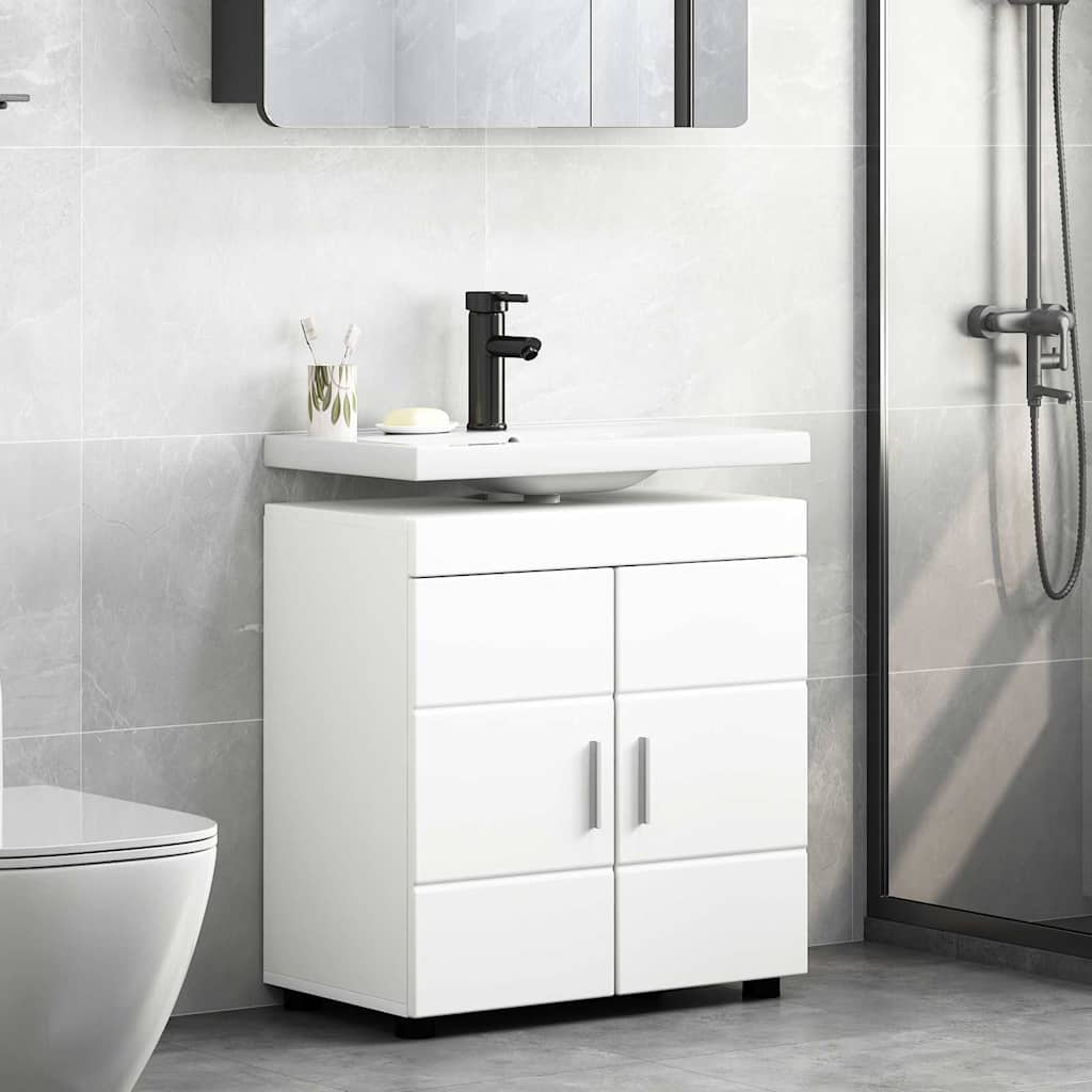 Set di Armadi da Bagno TULUM Bianco 60 x 34 x 63 cm