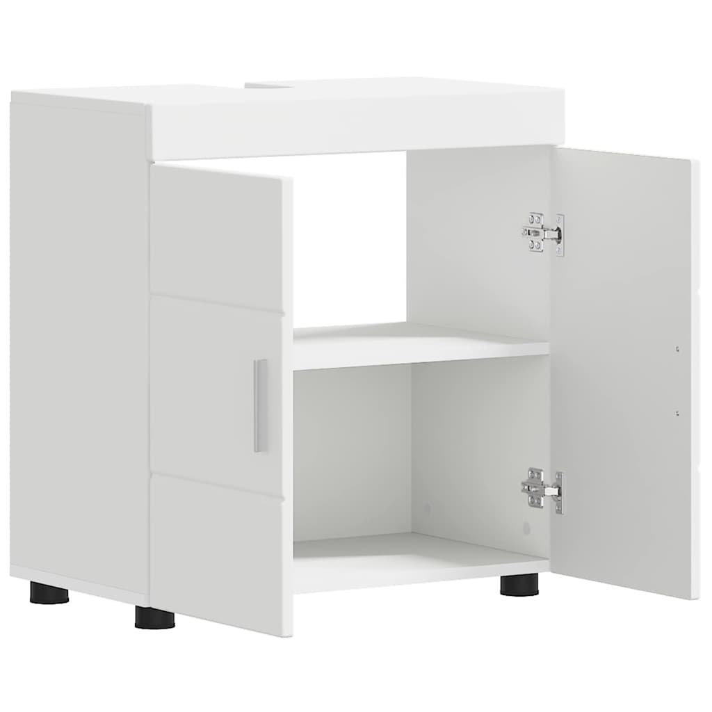 Set di Armadi da Bagno TULUM Bianco 60 x 34 x 63 cm