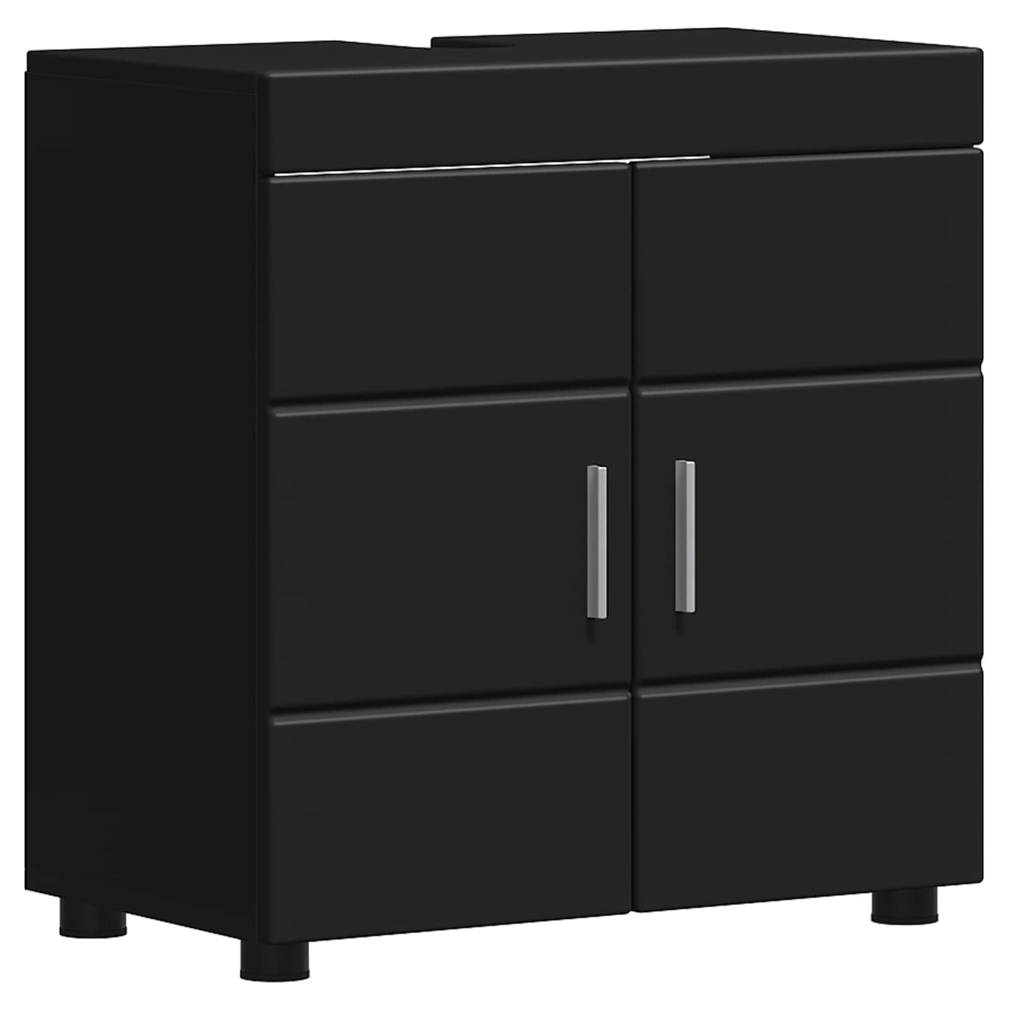 Set di Armadi da Bagno TULUM Nero 60 x 34 x 63 cm | homemem39