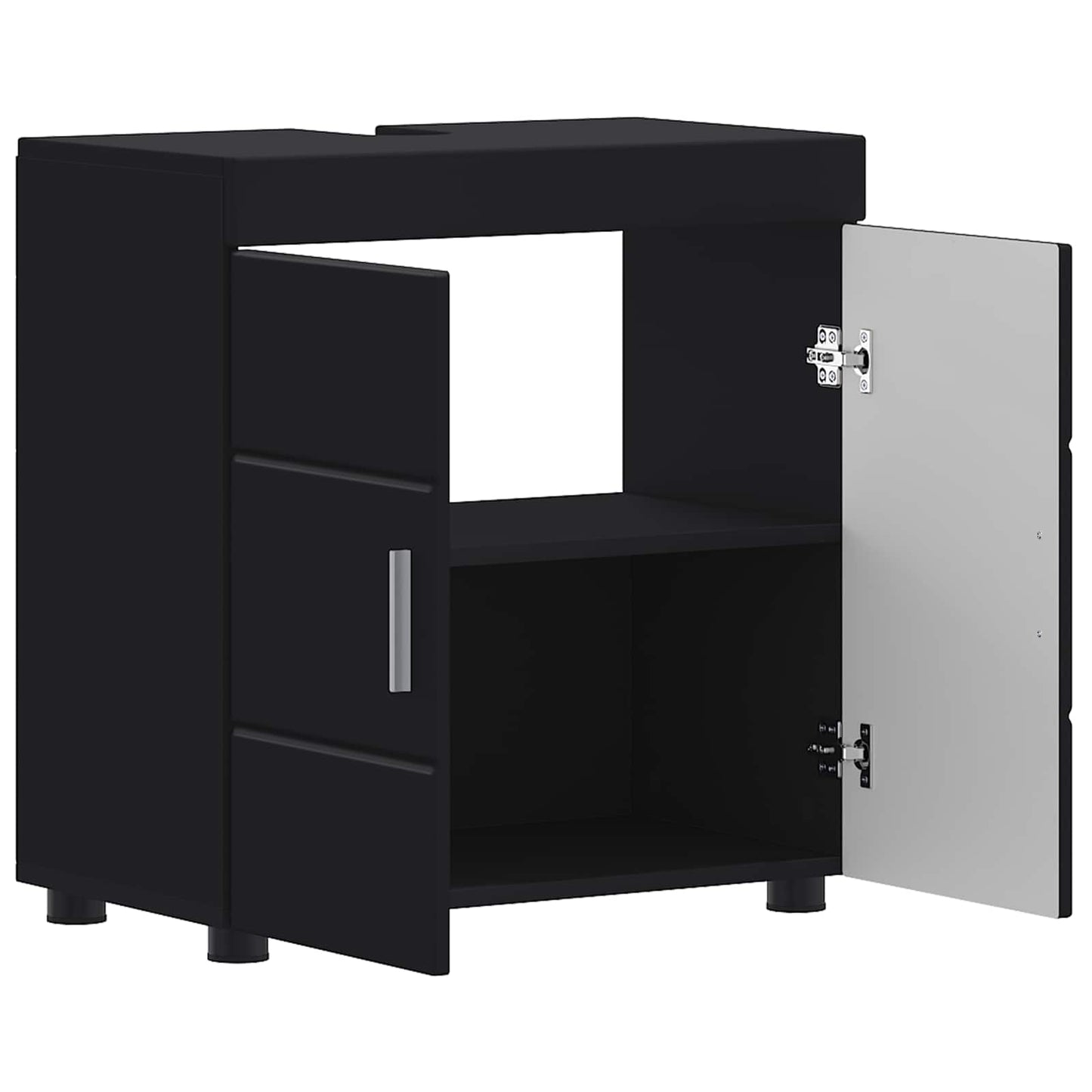 Set di Armadi da Bagno TULUM Nero 60 x 34 x 63 cm | homemem39