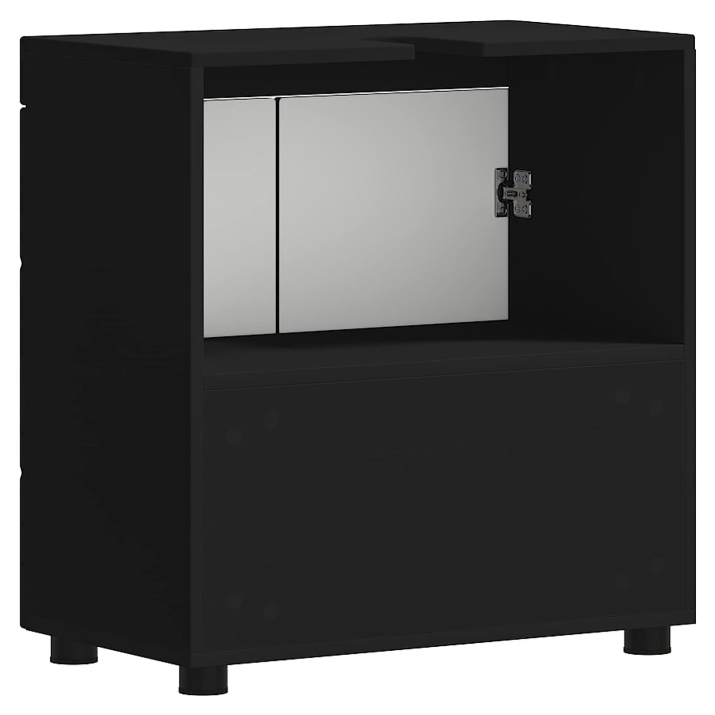 Set di Armadi da Bagno TULUM Nero 60 x 34 x 63 cm | homemem39