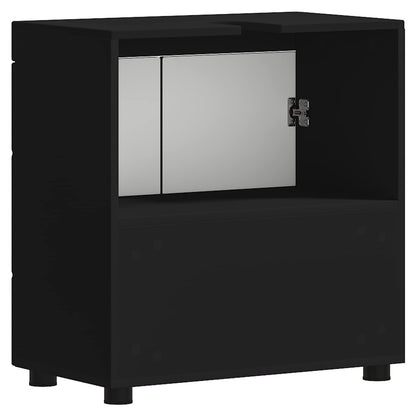 Set di Armadi da Bagno TULUM Nero 60 x 34 x 63 cm | homemem39