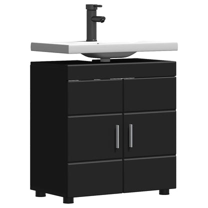 Set di Armadi da Bagno TULUM Nero 60 x 34 x 63 cm | homemem39