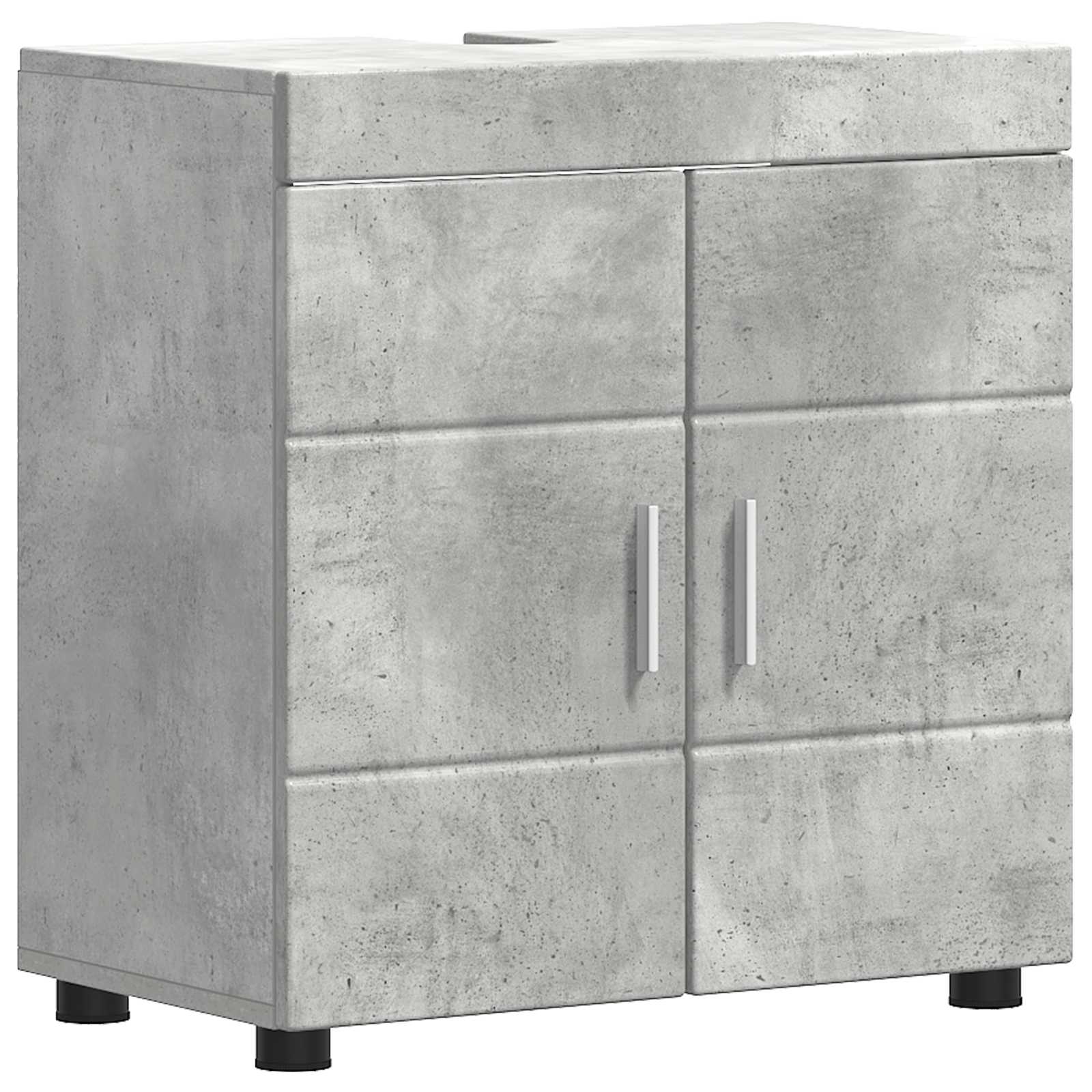 Set di Armadi da Bagno TULUM Grigio cemento 60 x 34 x 63 cm | homemem39