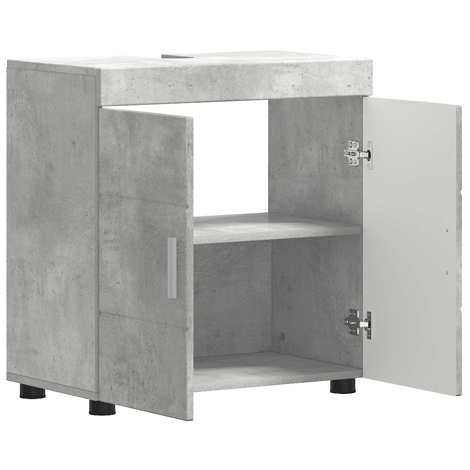 Set di Armadi da Bagno TULUM Grigio cemento 60 x 34 x 63 cm | homemem39