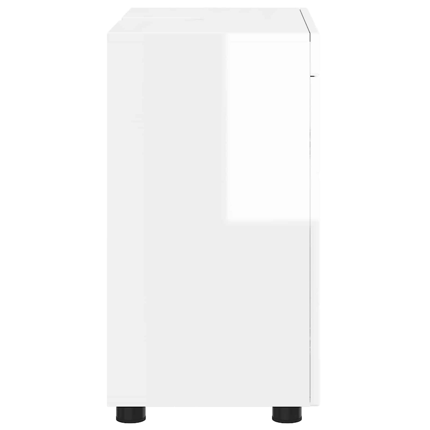 Set di Armadi da Bagno TULUM Bianco Lucido 60 x 34 x 63 cm | homemem39