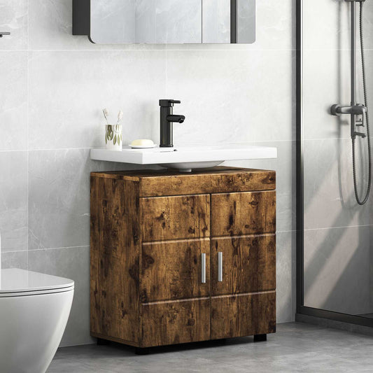 Set di Armadi da Bagno TULUM Rovere fumé 60 x 34 x 63 cm | homemem39
