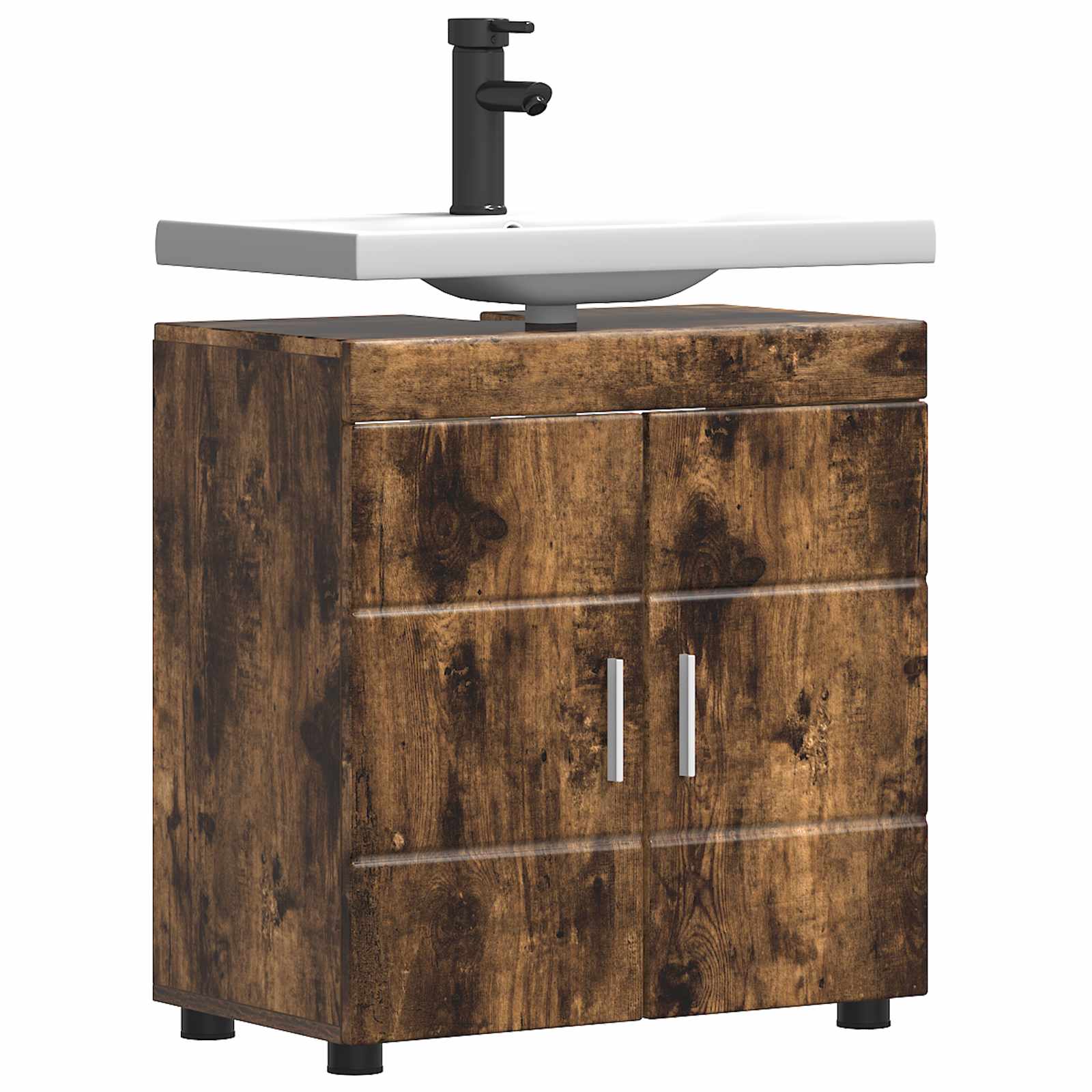 Set di Armadi da Bagno TULUM Rovere fumé 60 x 34 x 63 cm | homemem39