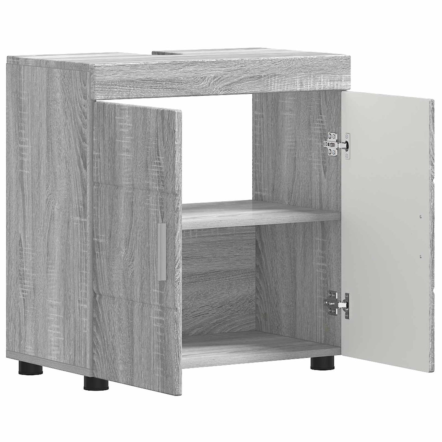Set di Armadi da Bagno TULUM Grigio Sonoma 60 x 34 x 63 cm | homemem39