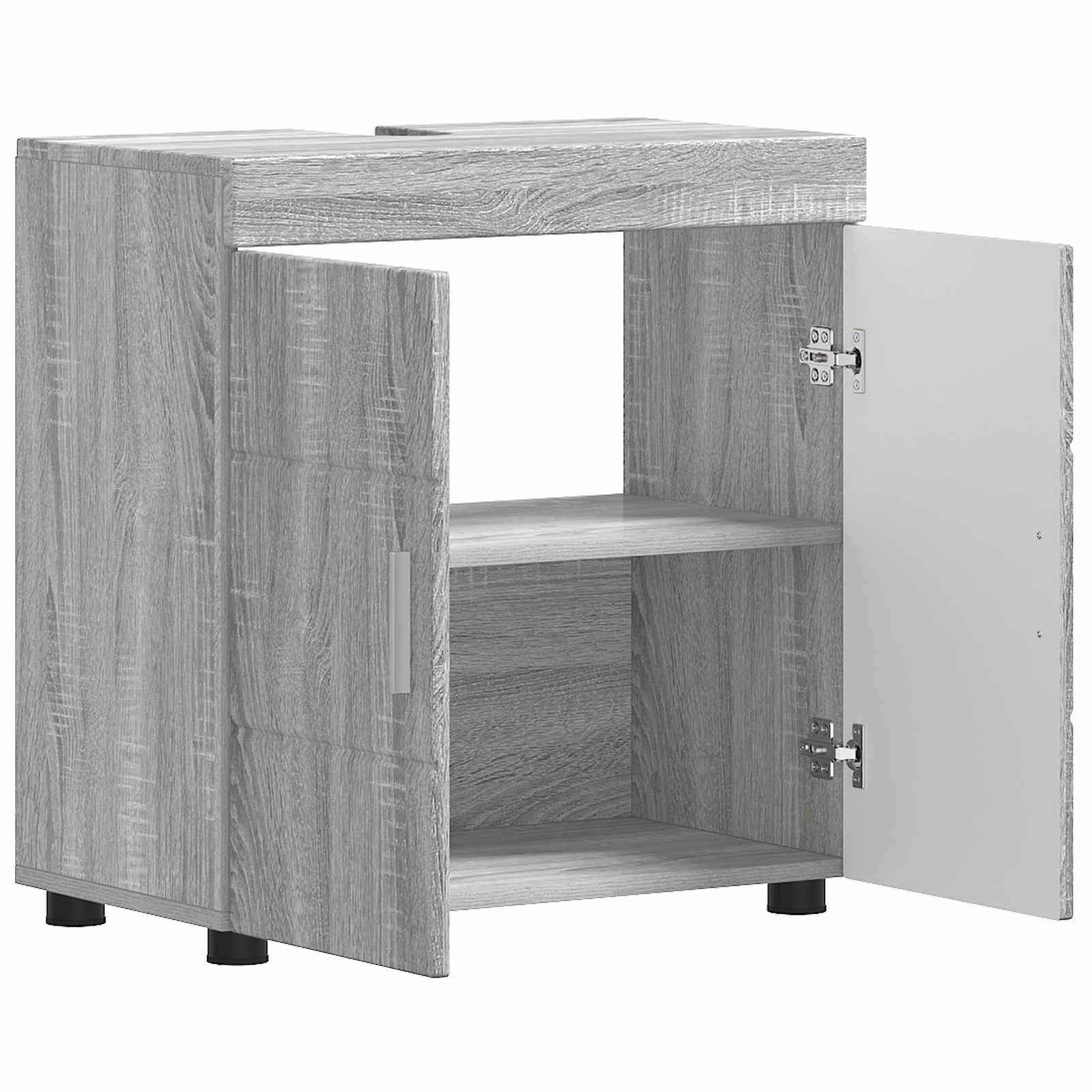 Set di Armadi da Bagno TULUM Grigio Sonoma 60 x 34 x 63 cm | homemem39