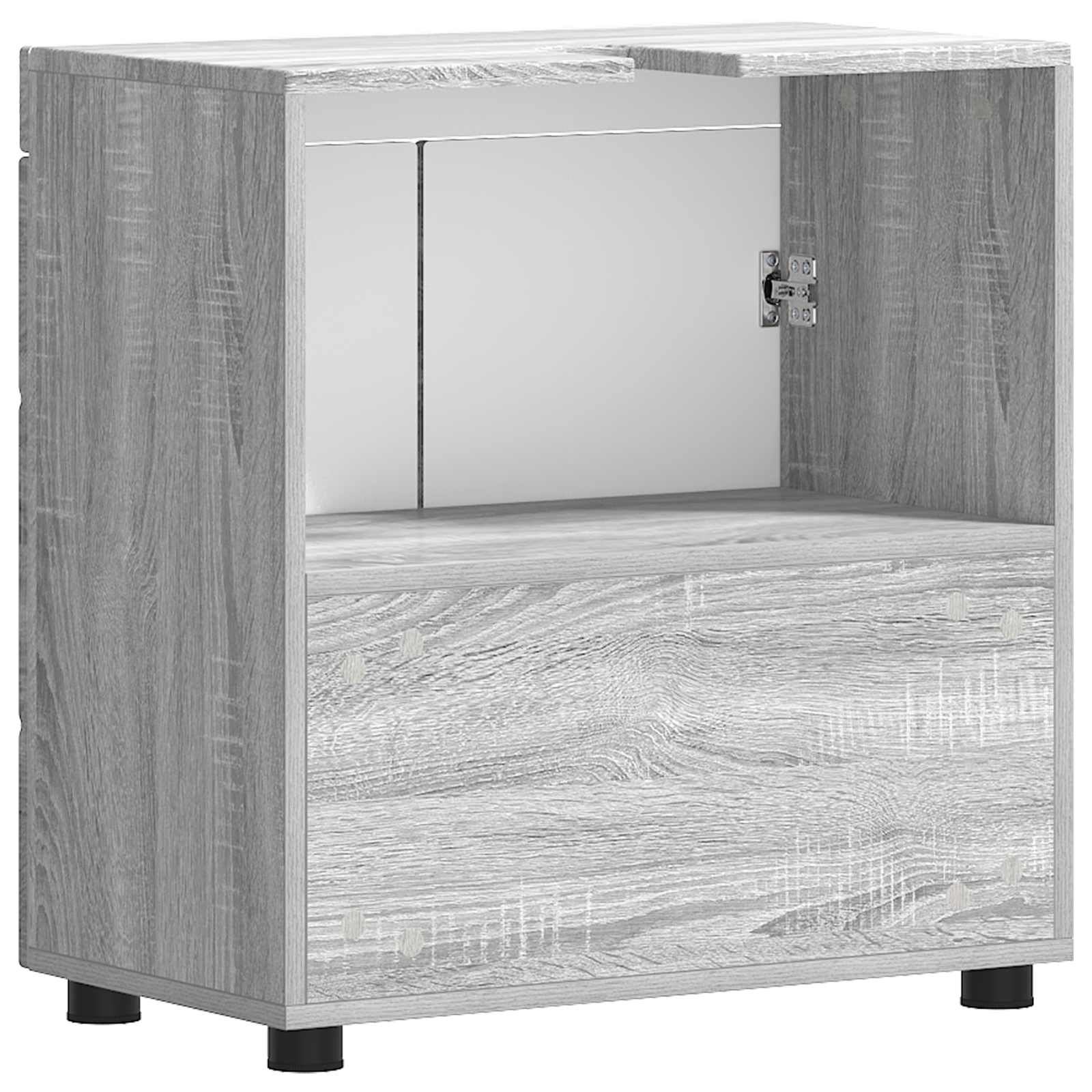 Set di Armadi da Bagno TULUM Grigio Sonoma 60 x 34 x 63 cm | homemem39