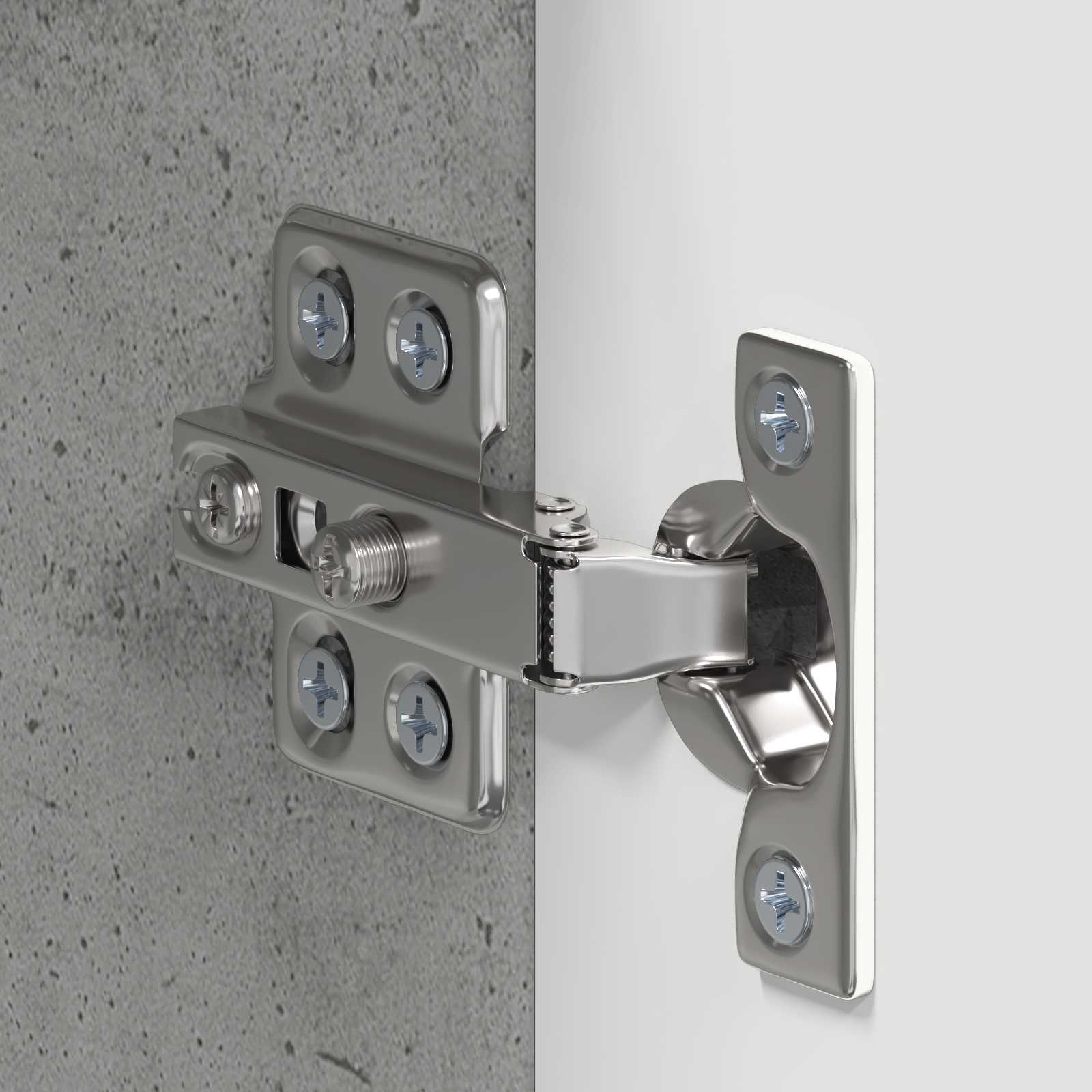 Armadio da bagno a muro TULUM Grigio cemento 37 x 24,5 x 86 cm | homemem39