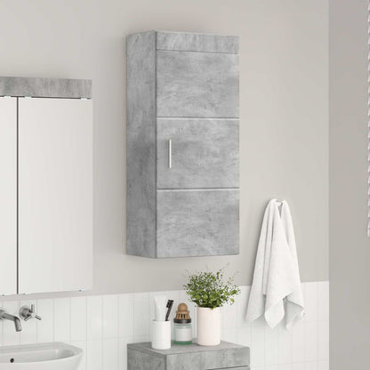 Armadio da bagno a muro TULUM Grigio cemento 37 x 24,5 x 86 cm | homemem39