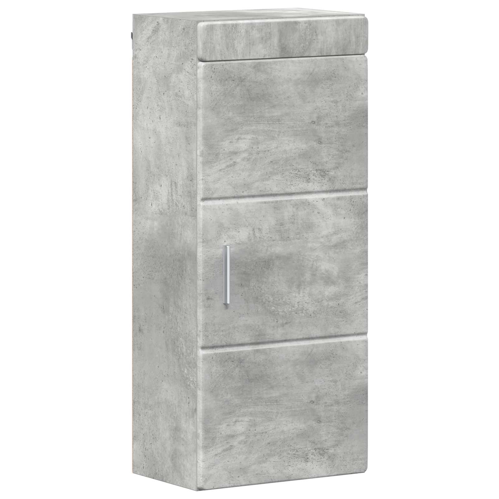 Armadio da bagno a muro TULUM Grigio cemento 37 x 24,5 x 86 cm | homemem39