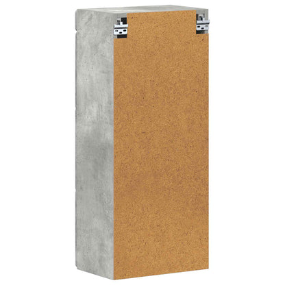 Armadio da bagno a muro TULUM Grigio cemento 37 x 24,5 x 86 cm | homemem39