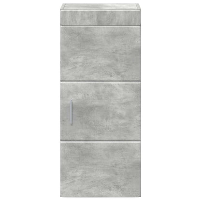 Armadio da bagno a muro TULUM Grigio cemento 37 x 24,5 x 86 cm | homemem39