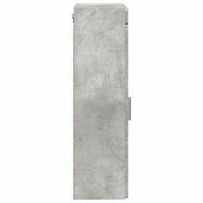 Armadio da bagno a muro TULUM Grigio cemento 37 x 24,5 x 86 cm | homemem39
