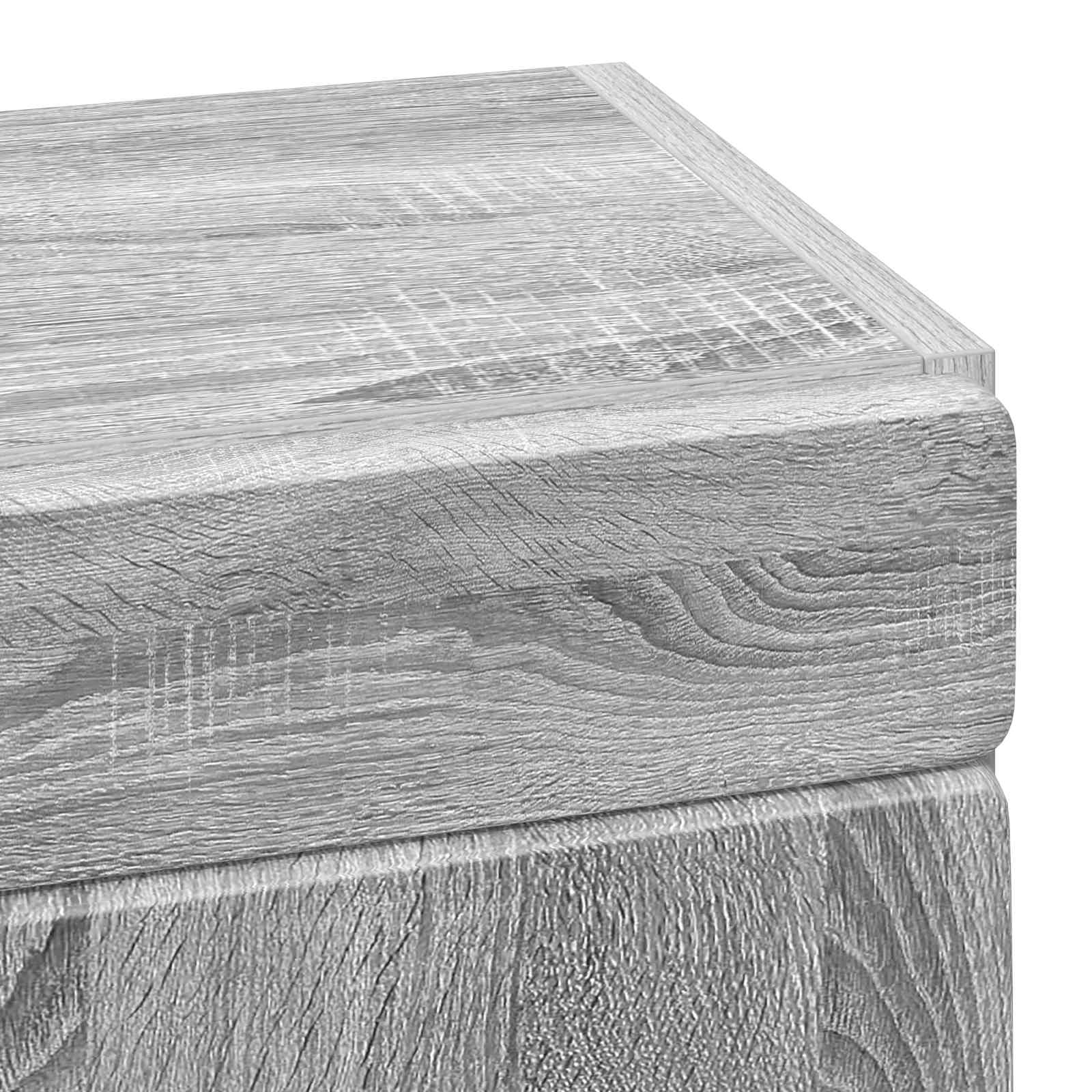Armadio da bagno a muro TULUM Grigio Sonoma 37 x 24,5 x 86 cm | homemem39