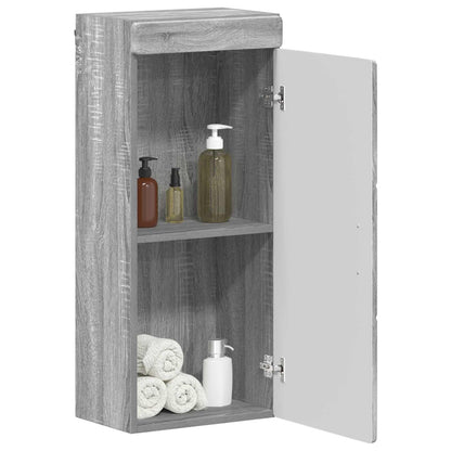 Armadio da bagno a muro TULUM Grigio Sonoma 37 x 24,5 x 86 cm | homemem39