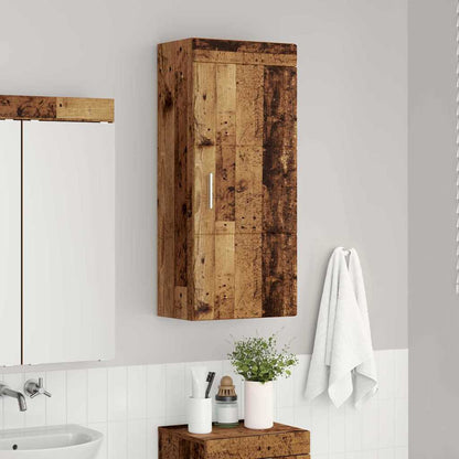 Armadio da bagno a muro TULUM Legno vecchio 37 x 24,5 x 86 cm | homemem39