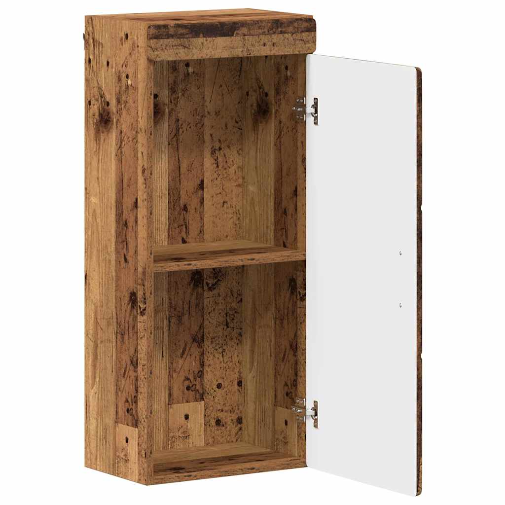 Armadio da bagno a muro TULUM Legno vecchio 37 x 24,5 x 86 cm | homemem39