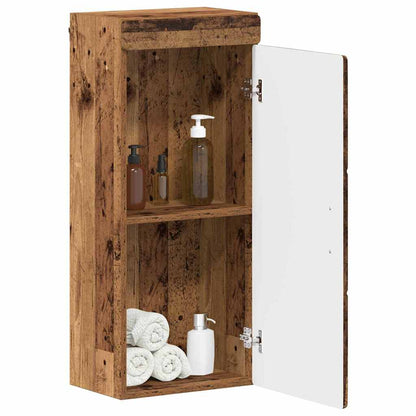 Armadio da bagno a muro TULUM Legno vecchio 37 x 24,5 x 86 cm | homemem39