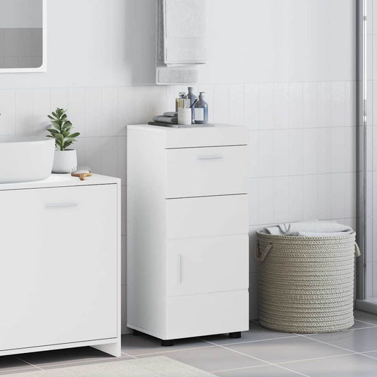 Set di Armadi da Bagno TULUM Bianco 37 x 31,5 x 82 cm