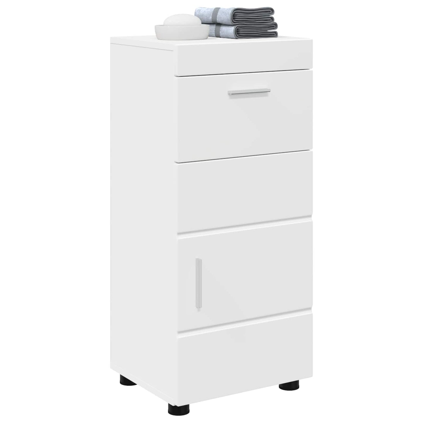 Set di Armadi da Bagno TULUM Bianco 37 x 31,5 x 82 cm | homemem39