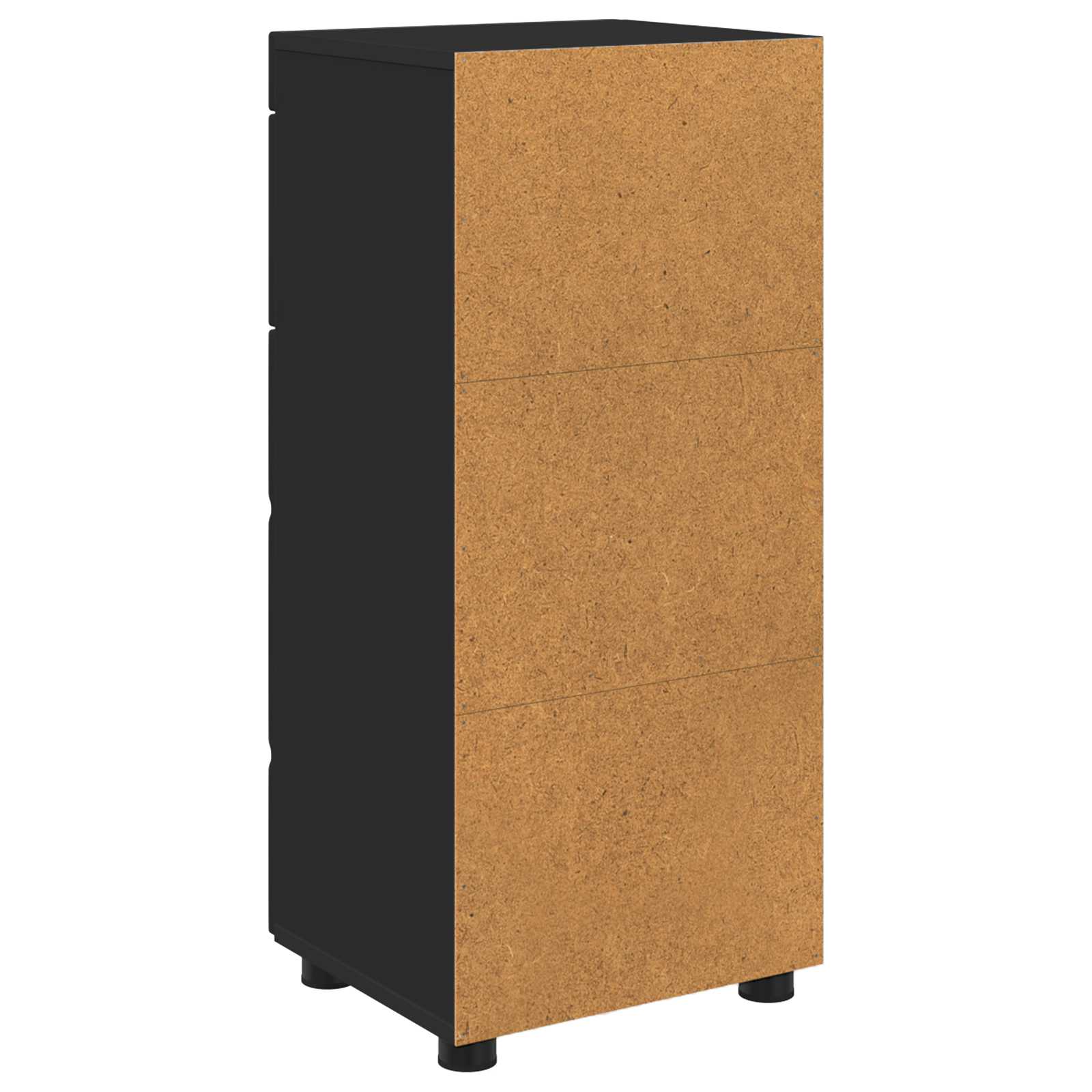 Set di Armadi da Bagno TULUM Nero 37 x 31,5 x 82 cm | homemem39
