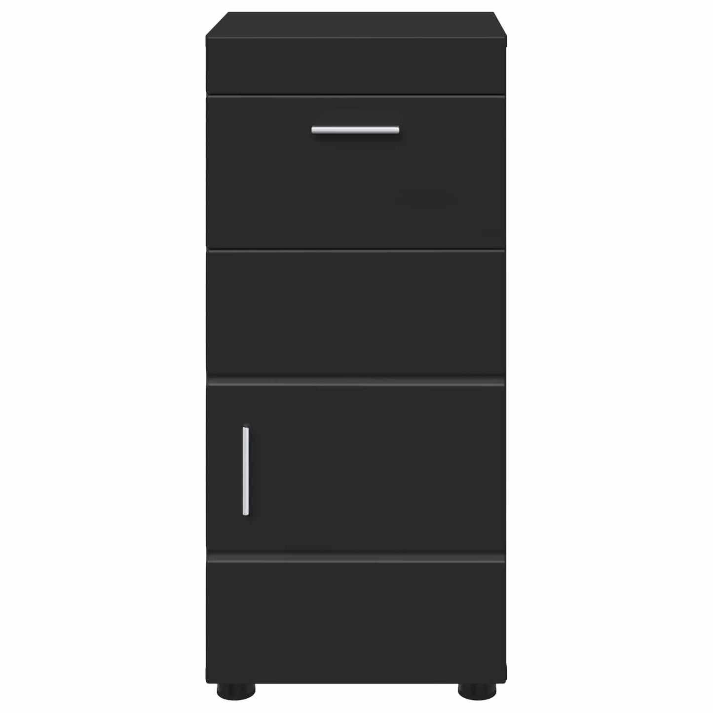 Set di Armadi da Bagno TULUM Nero 37 x 31,5 x 82 cm | homemem39