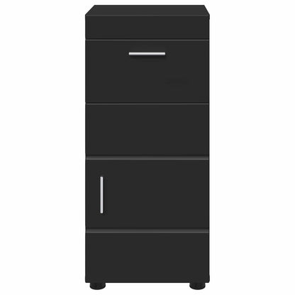 Set di Armadi da Bagno TULUM Nero 37 x 31,5 x 82 cm | homemem39