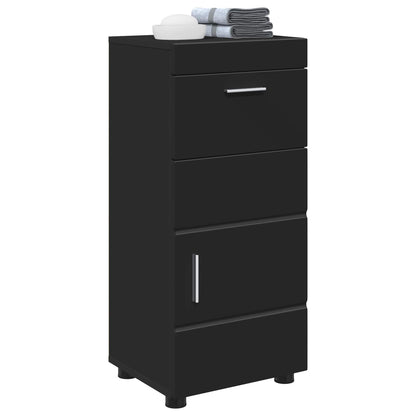 Set di Armadi da Bagno TULUM Nero 37 x 31,5 x 82 cm | homemem39