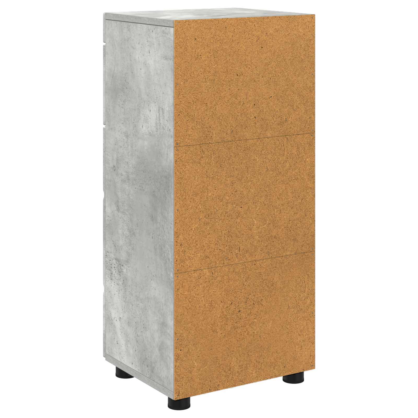 Set di Armadi da Bagno TULUM Grigio cemento 37 x 31,5 x 82 cm | homemem39